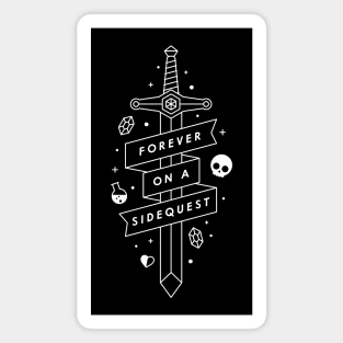 Forever on a side quest - Video games Magnet